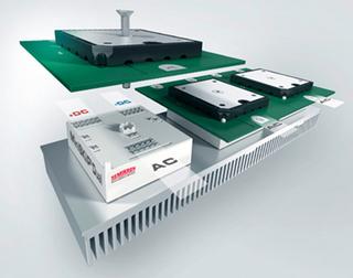 赛米控推出用于工业电机驱动、太阳能逆变器和电源功率高达90kW 的MiniSKiiPDual模块