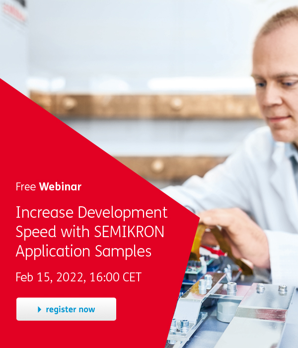 Increase Development Speed with SEMIKRON Application Samples