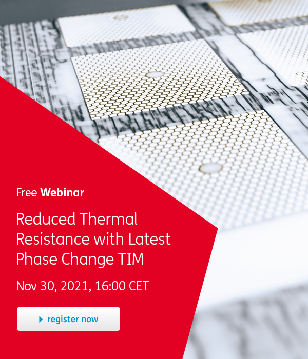Reduced Thermal Resistance with Latest Phase Change TIM